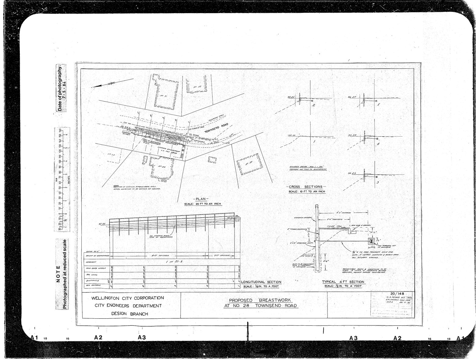 Townsend Road, Breastwork at No. 28
