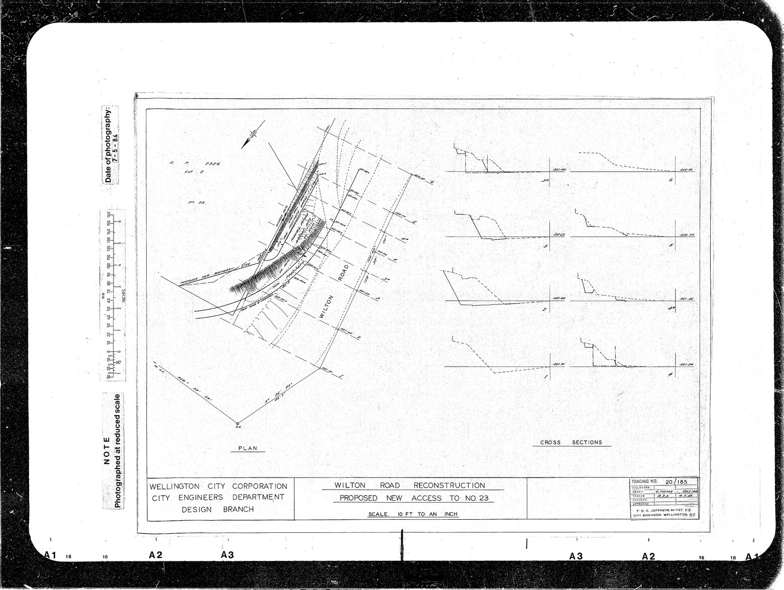 Wilton Road Reconstruction, New Access to No. 23, superseding 5/185A