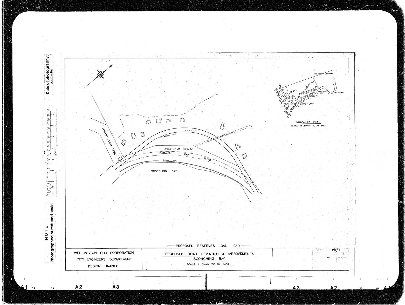 Reserves Loan 1950, Scorching Bay Improvements