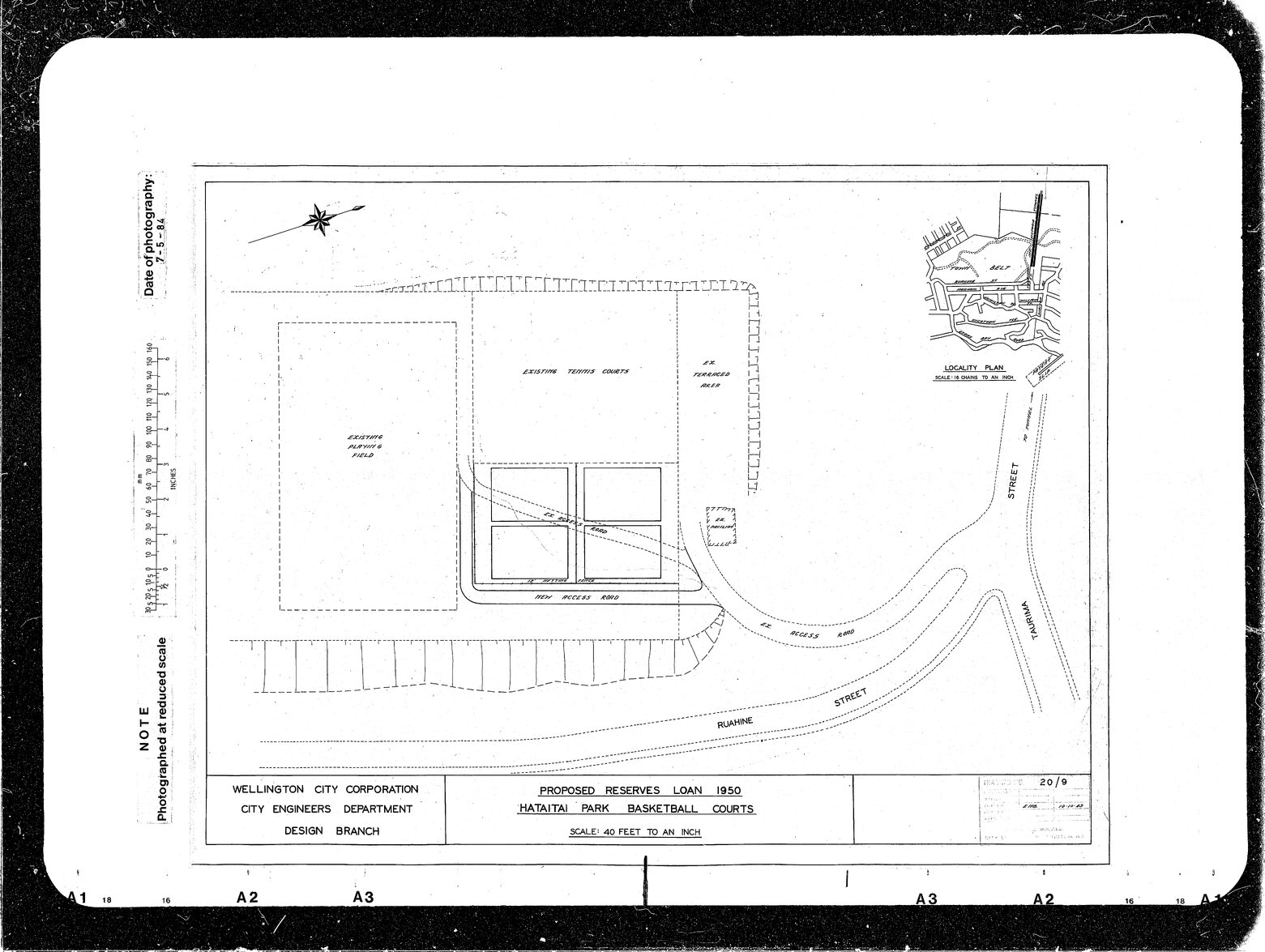 Reserves Loan 1950, Hataitai Park Development, Basketball