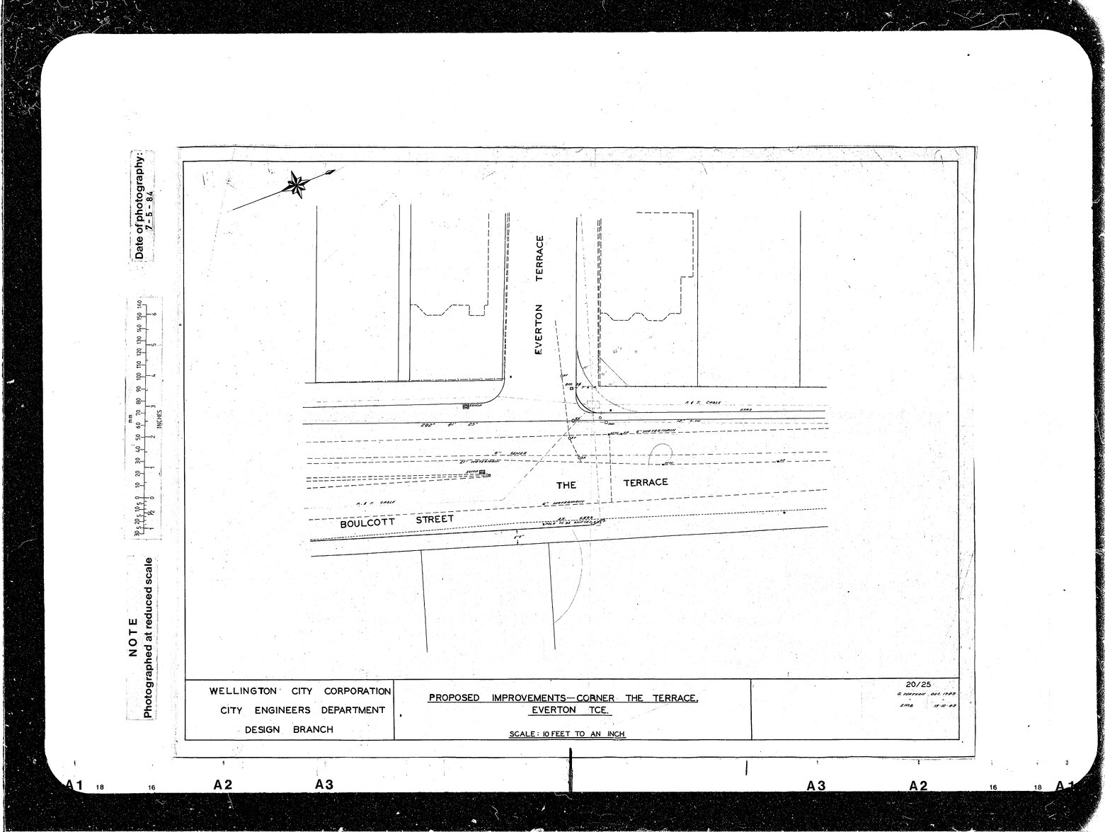 Proposed Improvements, Corner The Terrace, Everton Terrace