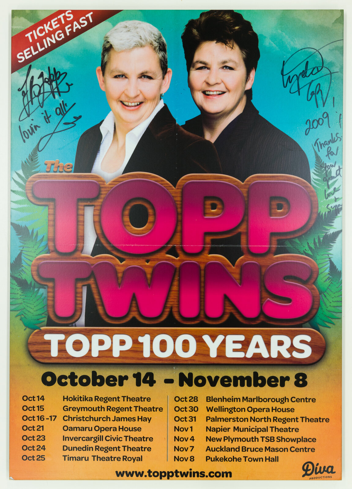 Topp Twins, Topp 100 Years
