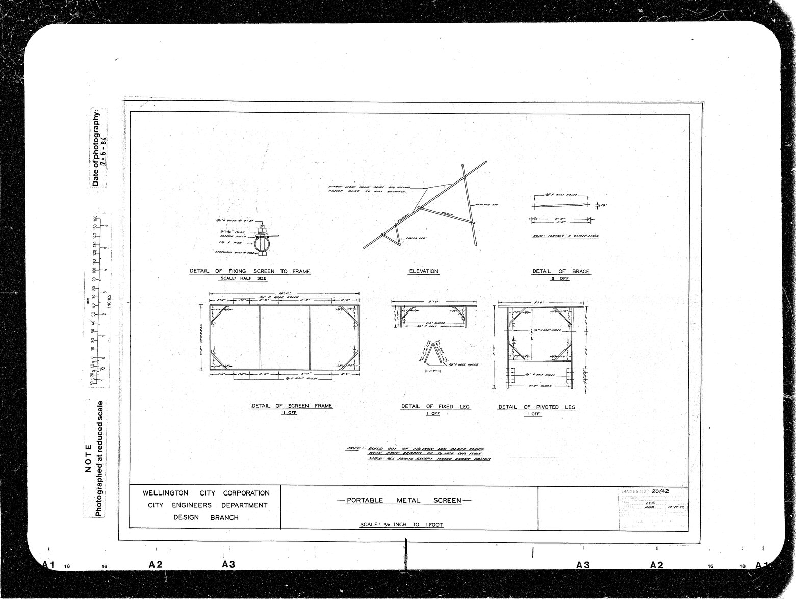 Portable Metal Screen