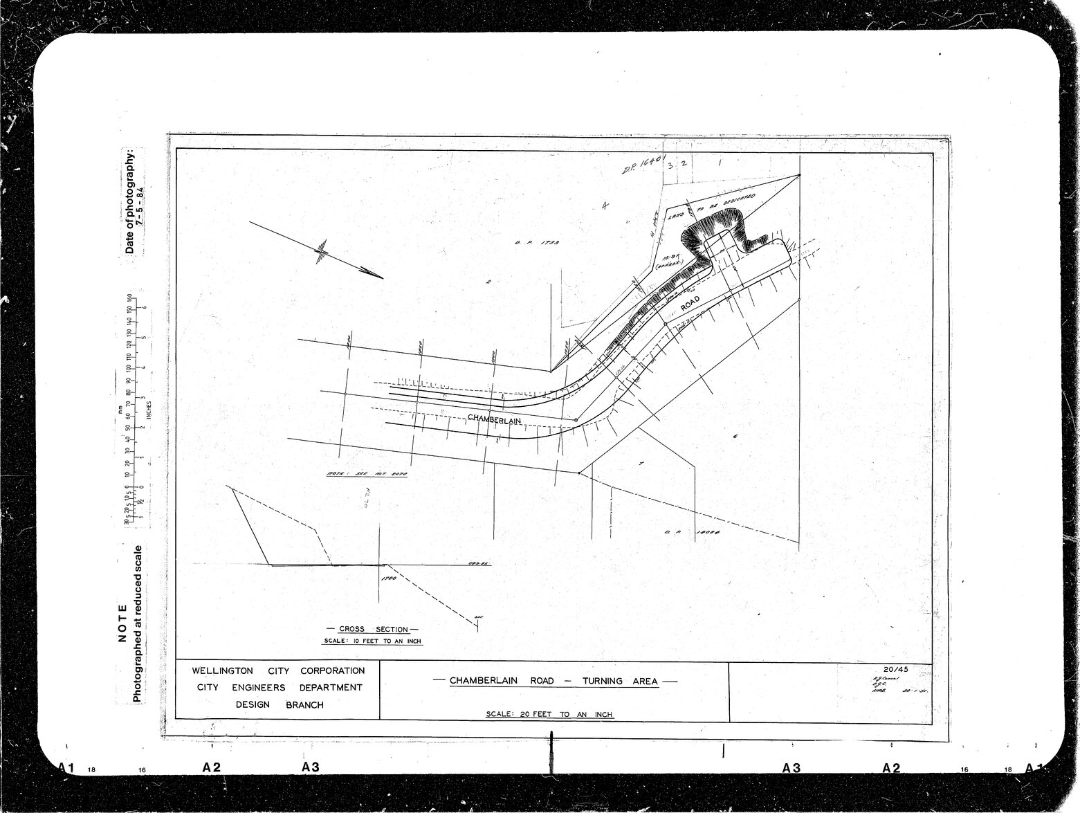 Chamberlain Road, Turning Area