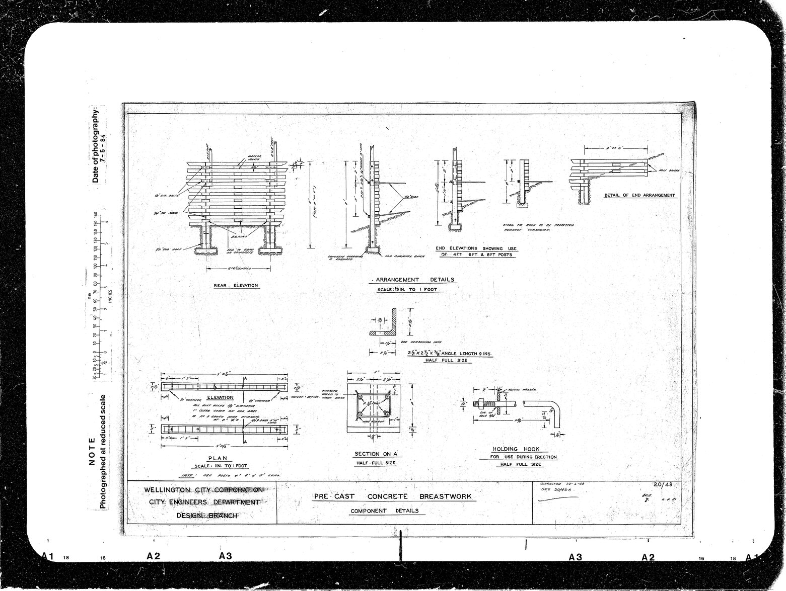 Precast Concrete Breastwork