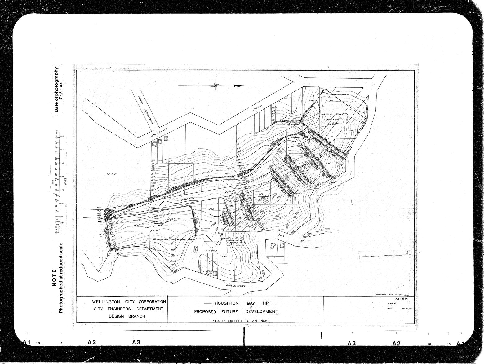 Houghton Bay Road Tip, Proposed Future Development, negative, amended scheme