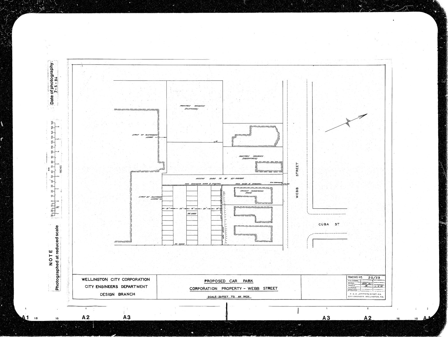 Proposed  Car Park, Corporation Property, Webb Street