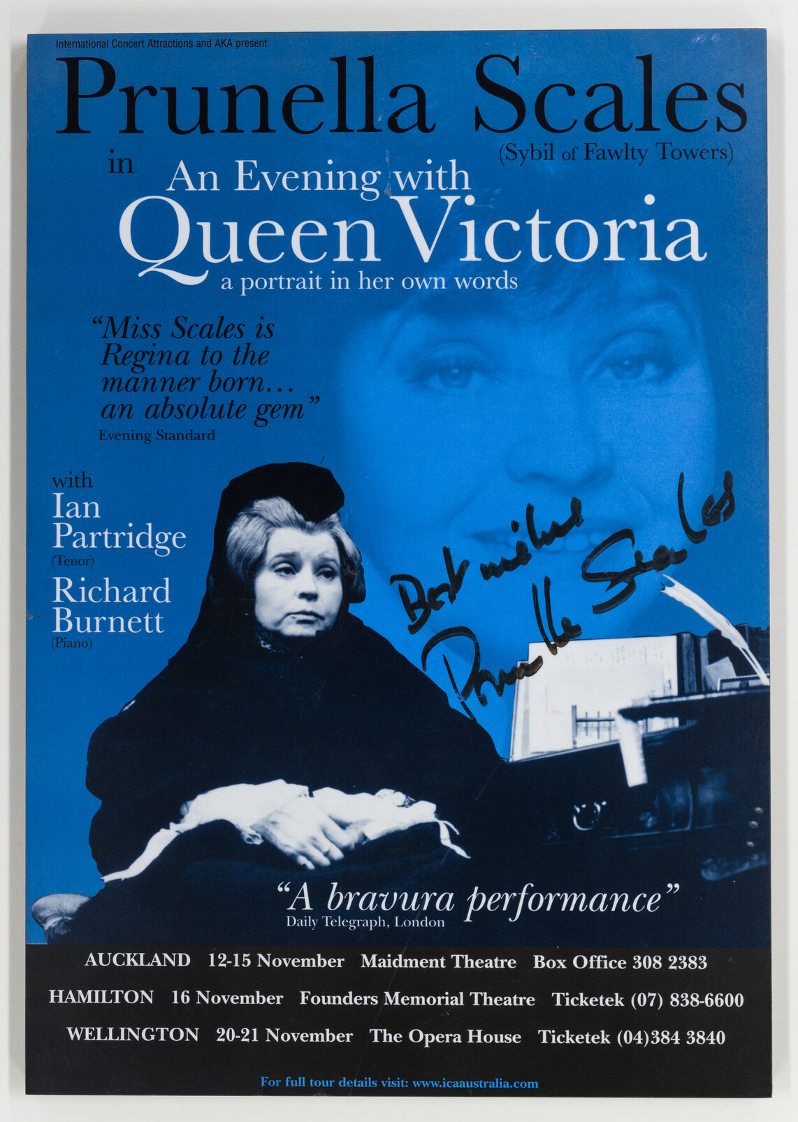 Prunella Scales, an Evening with Queen Victoria