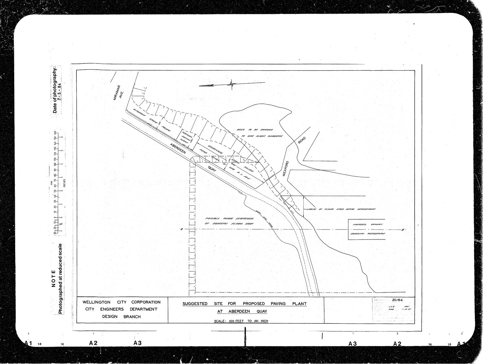 Suggested Site for Proposed Paving Plant, Aberdeen Quay