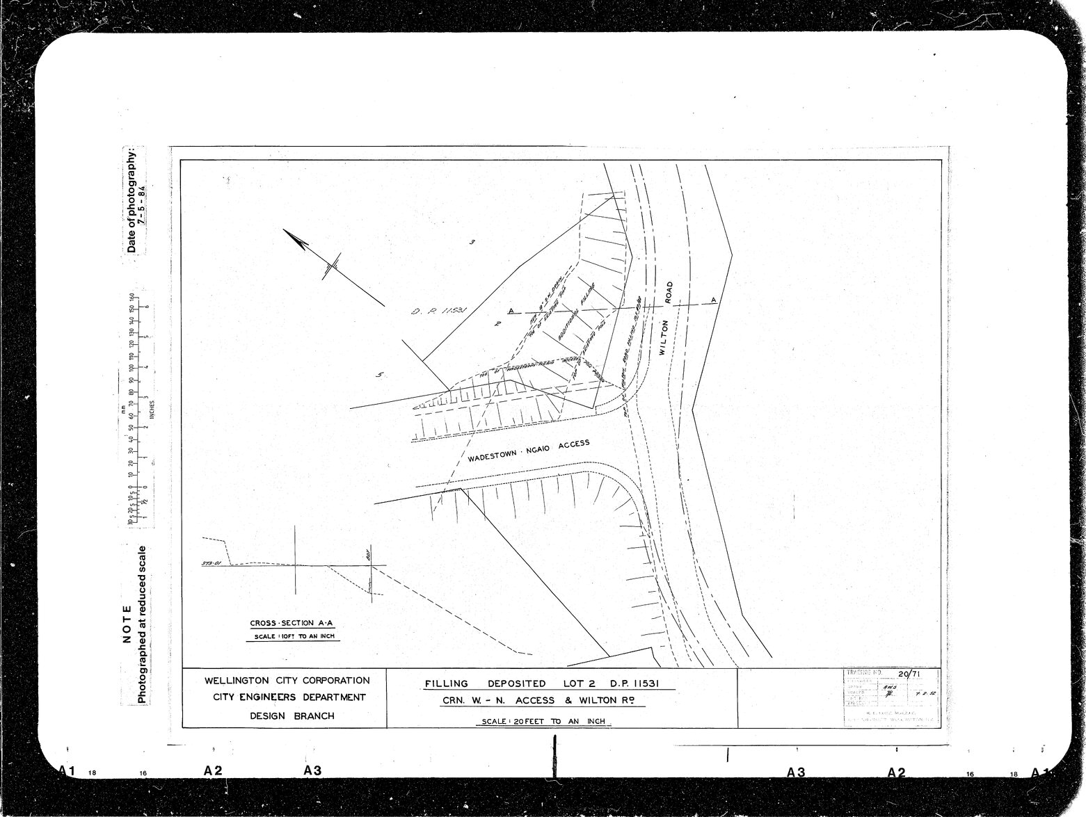 Wilton Road, WN Access Corner filling deposited, Lot 2 DP 11531