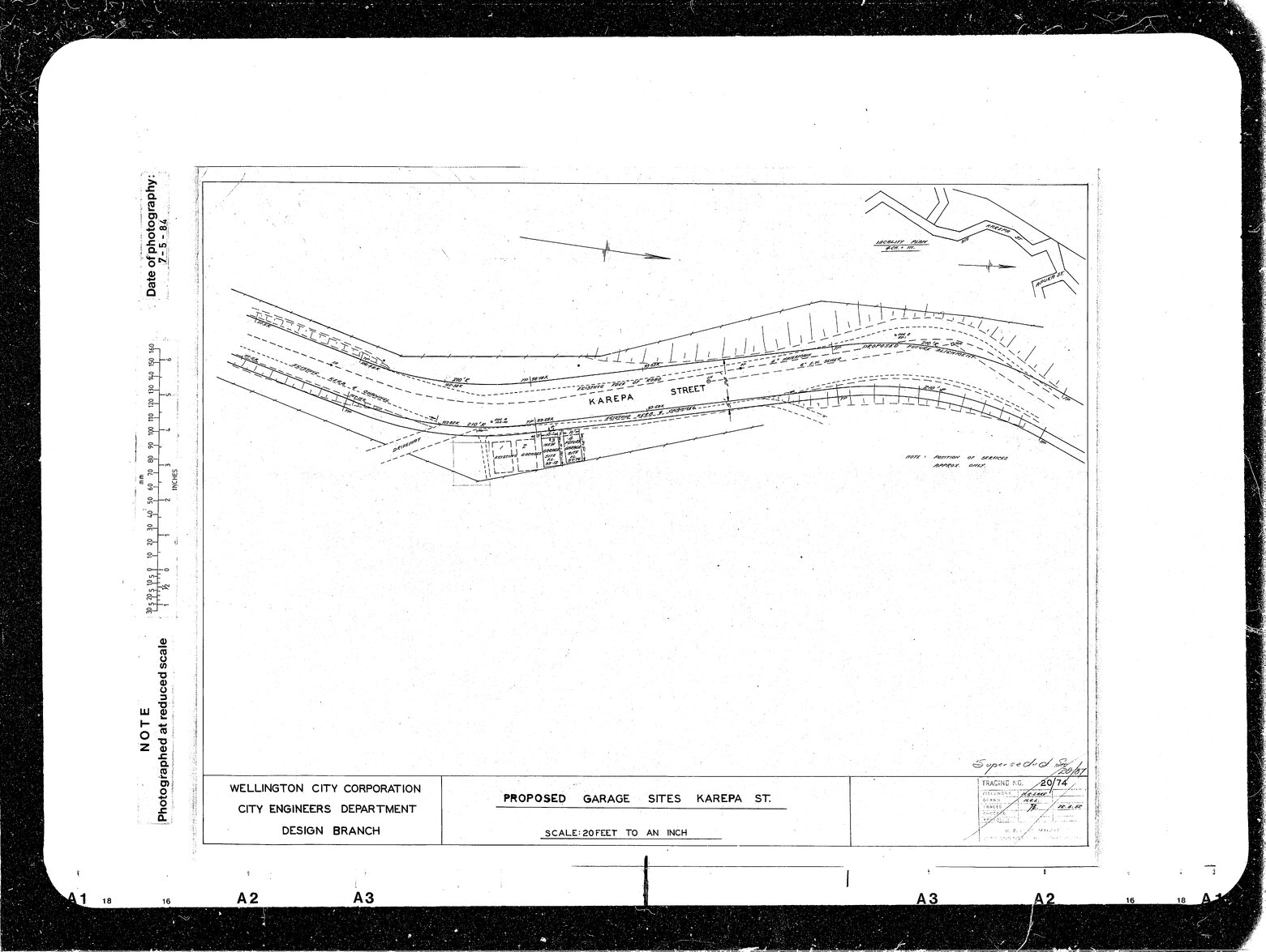 Karepa Street, Proposed Garage Sites