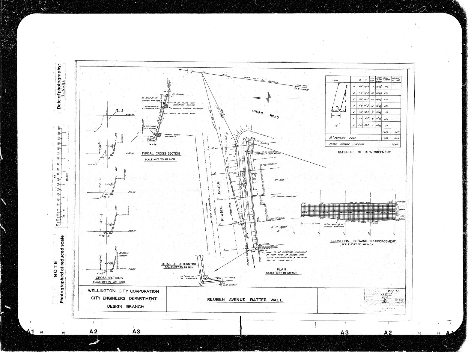 Reuben Avenue Batter Wall