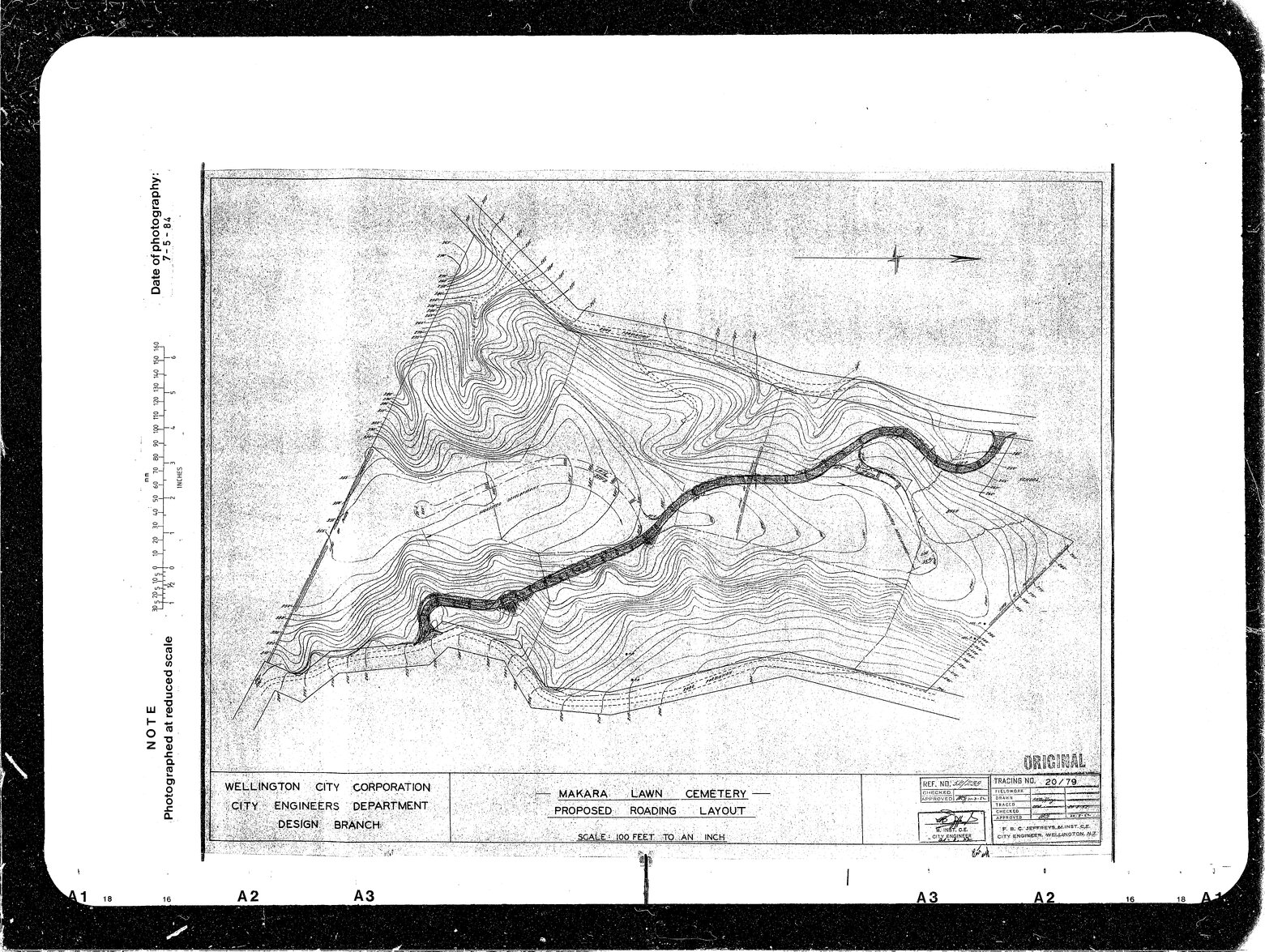 Makara Lawn Cemetery, Proposed Roading Layout