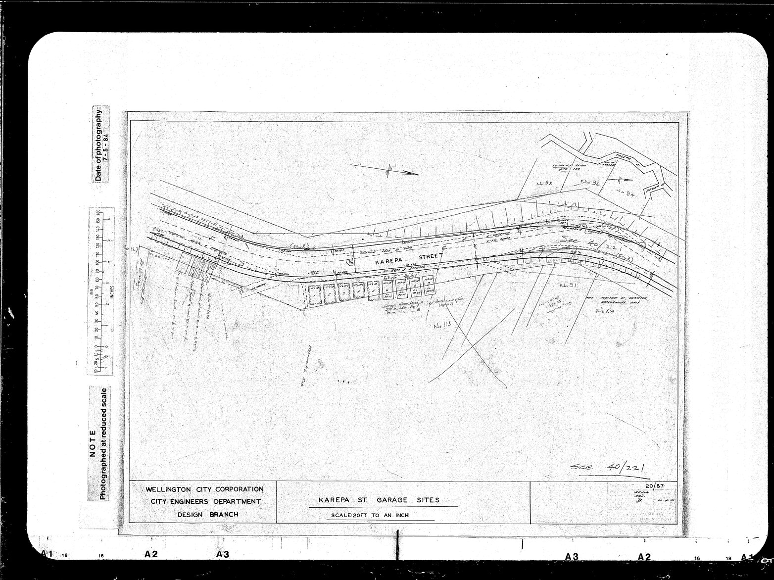 Karepa Street, Garage Sites, supersedes 20/74