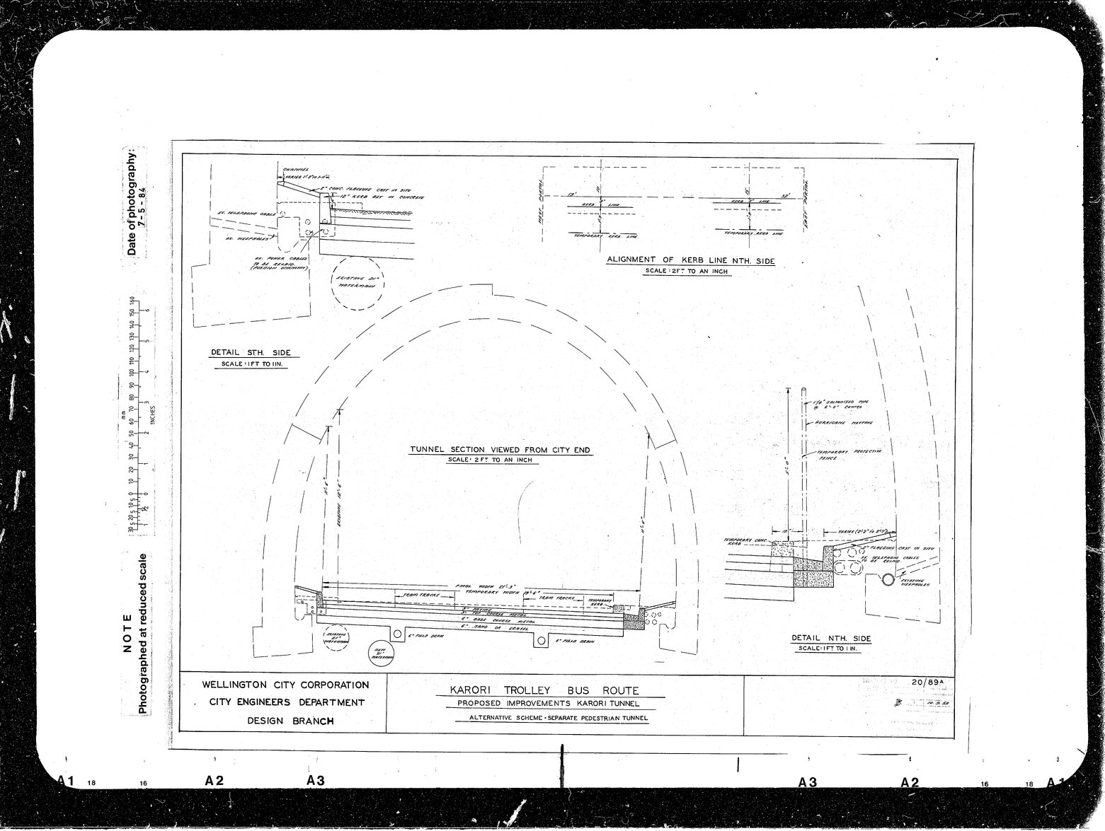 Karori Trolley Bus Route, Proposed Improvements Karori Tunnel