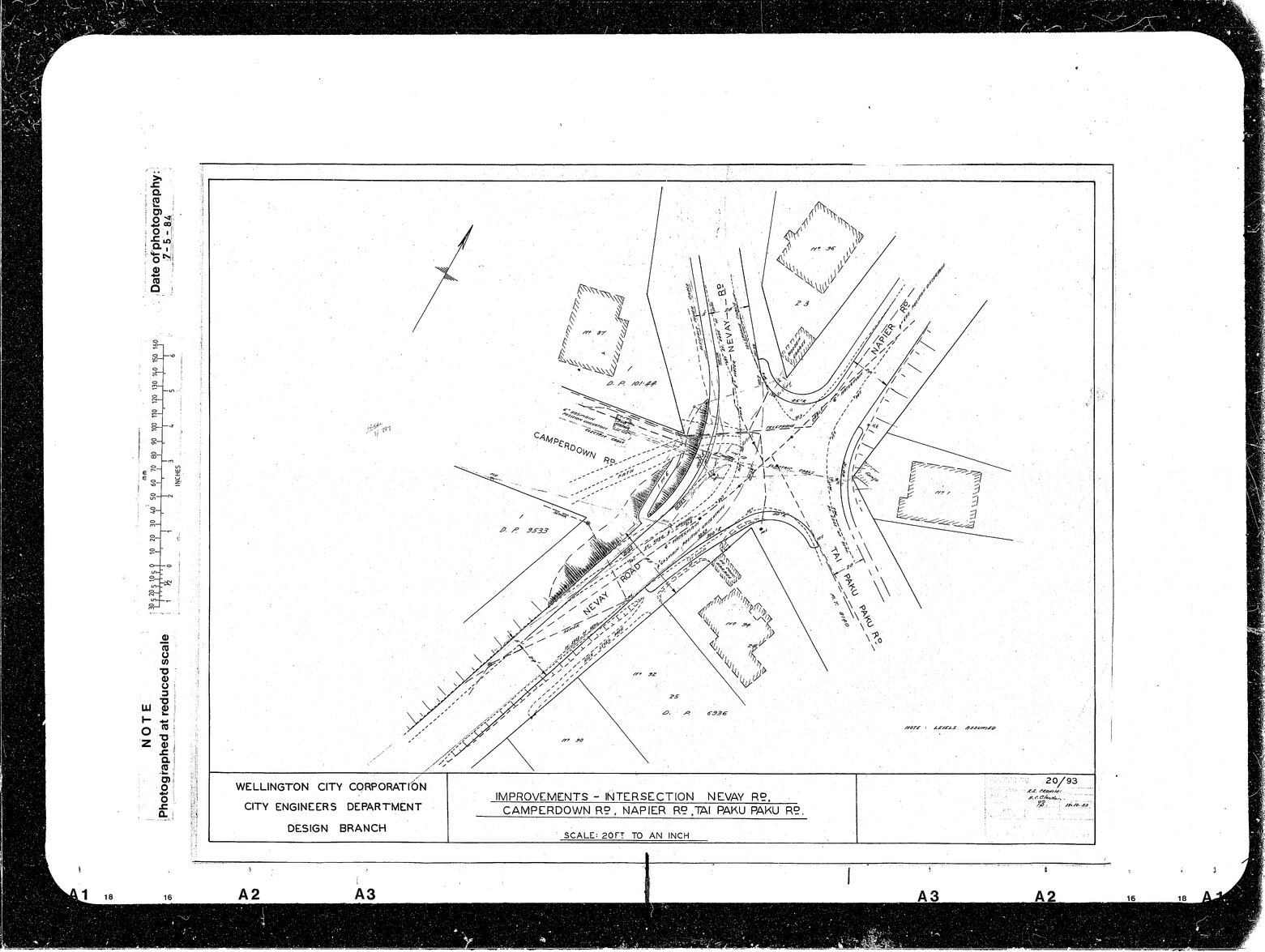 Nevay Road, Napier Road, Camperdown Road &amp; Tai Paku Paku Road, Intersection Improvements