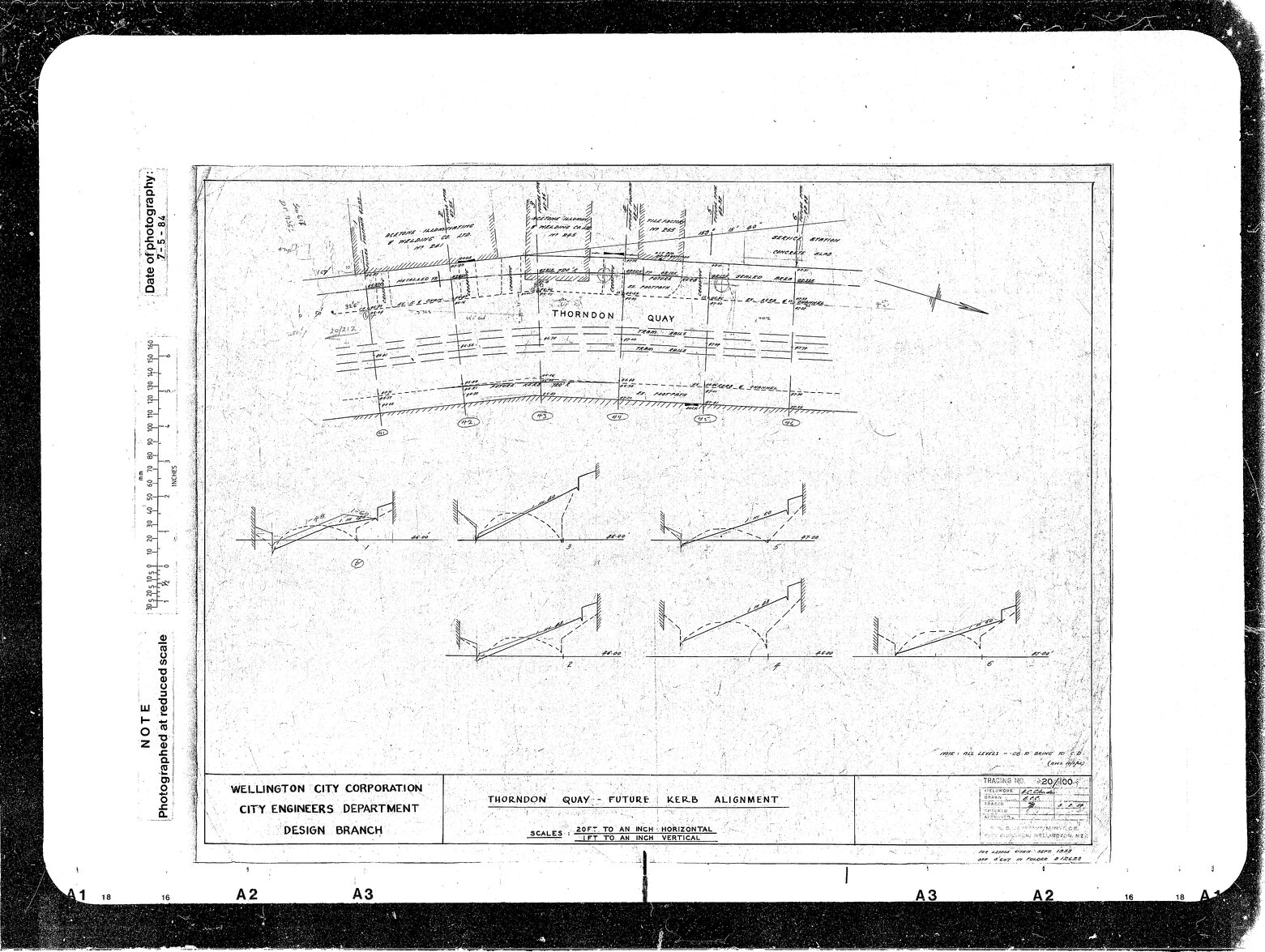 Thorndon Quay, Future Kerb Alignment at Acetone Illuminating &amp; Welding Company