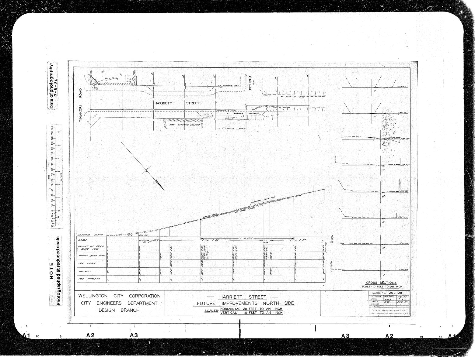 Harriett Street, North Side Future Improvements