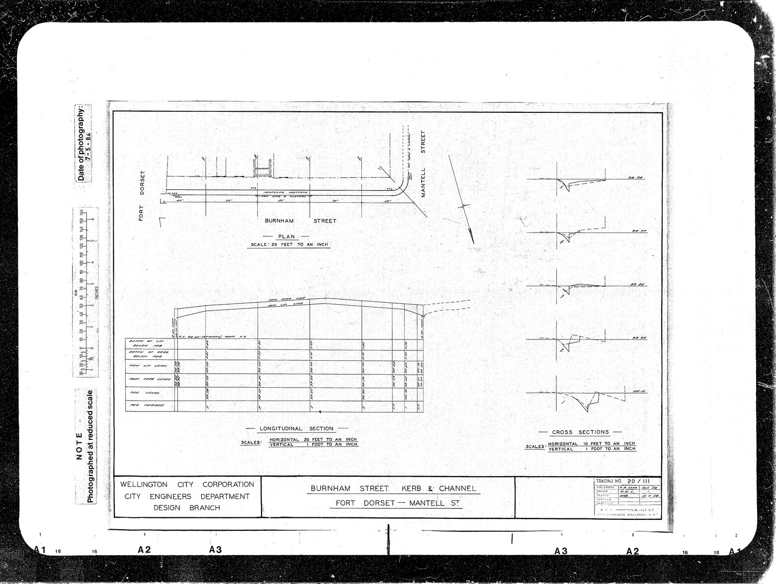 Burnham Street, Kerb &amp; Channel, Fort Dorset, Mantell Street