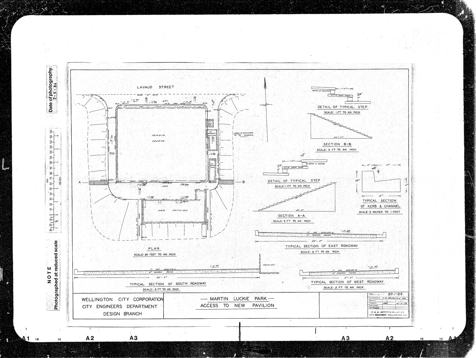Martin Lockie Park, Access to New Pavilion