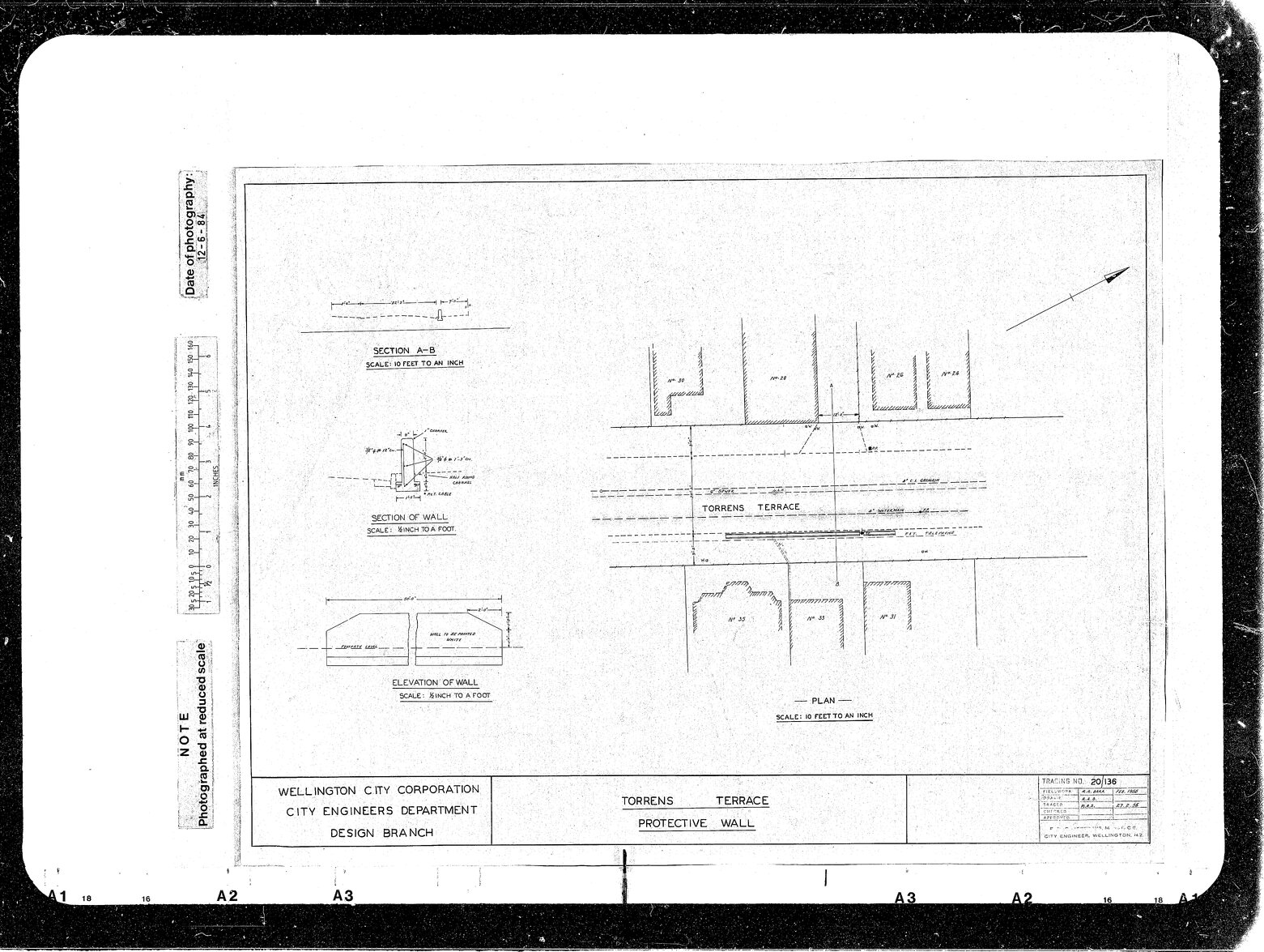 Torrens Terrace, Protective Wall