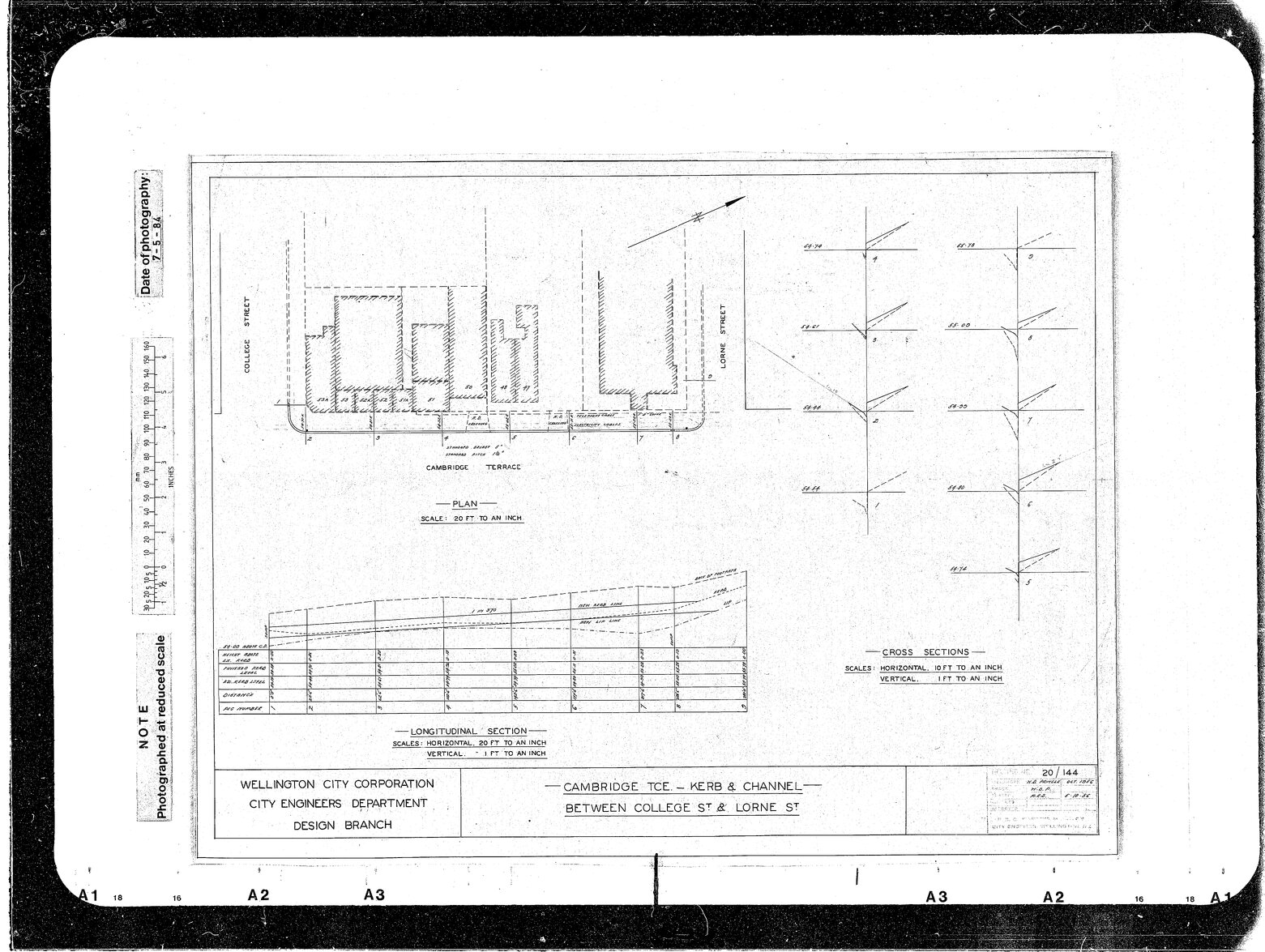 Cambridge Terrace, Kerb &amp; Channel Improvements between College Street &amp; Lorne Street