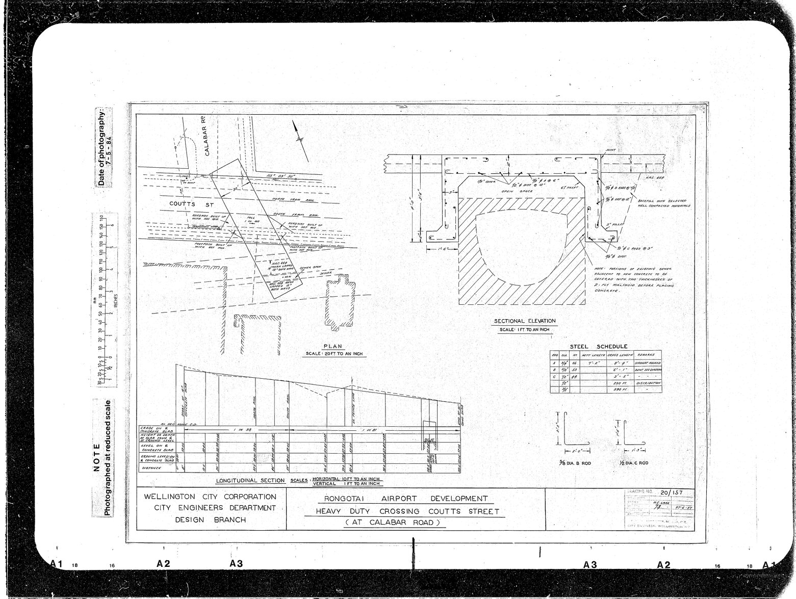 Rongotai Airport Development, Heavy Duty Crossing, Coutts Street at Calabar Road