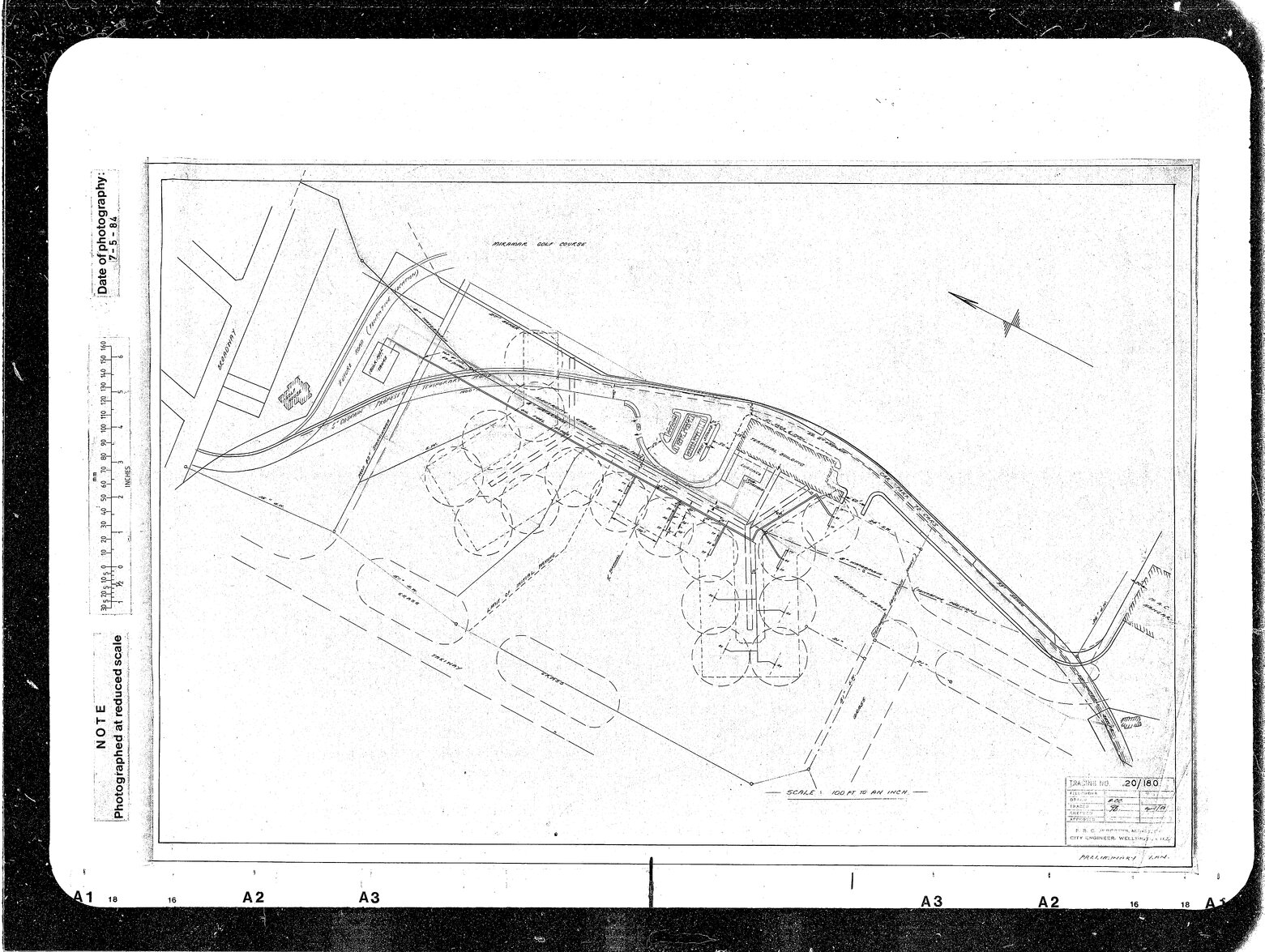 Rongotai Airport Development, Terminal Area, Roading Layout