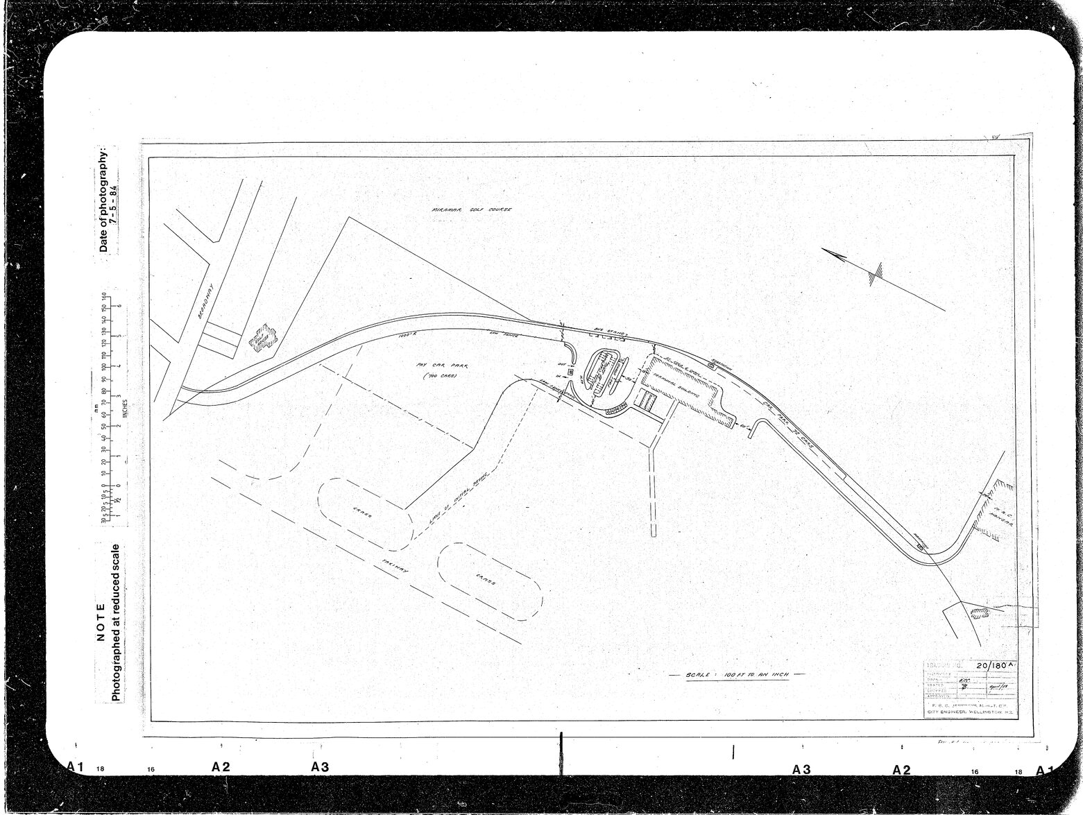 Rongotai Airport Development, Terminal Area, Roading Layout