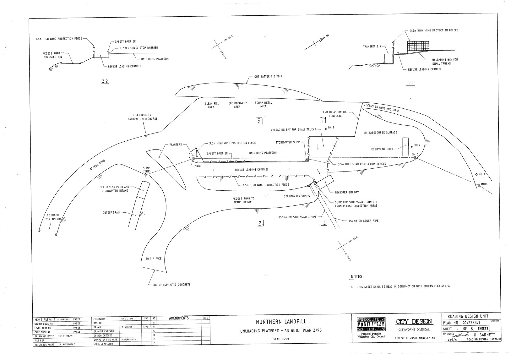 Northern Landfill, Stage 1 Site Development