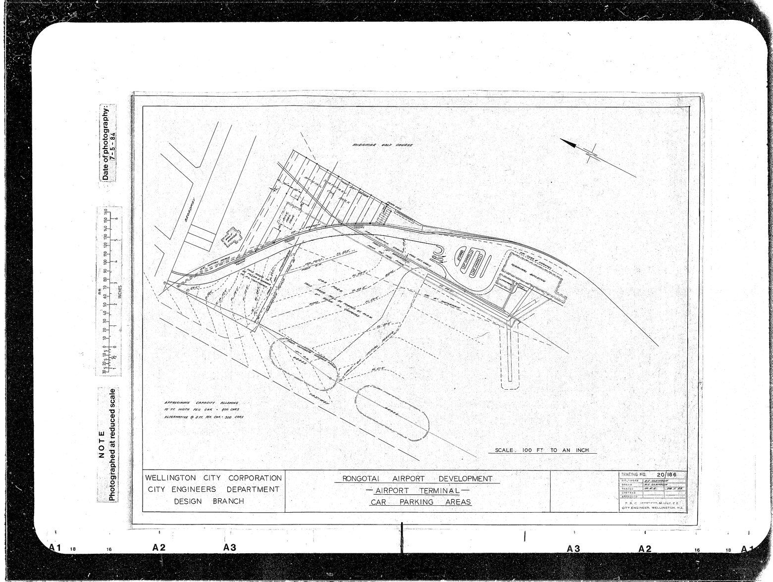 Rongotai Airport Development, Airport Terminal Car parking Areas