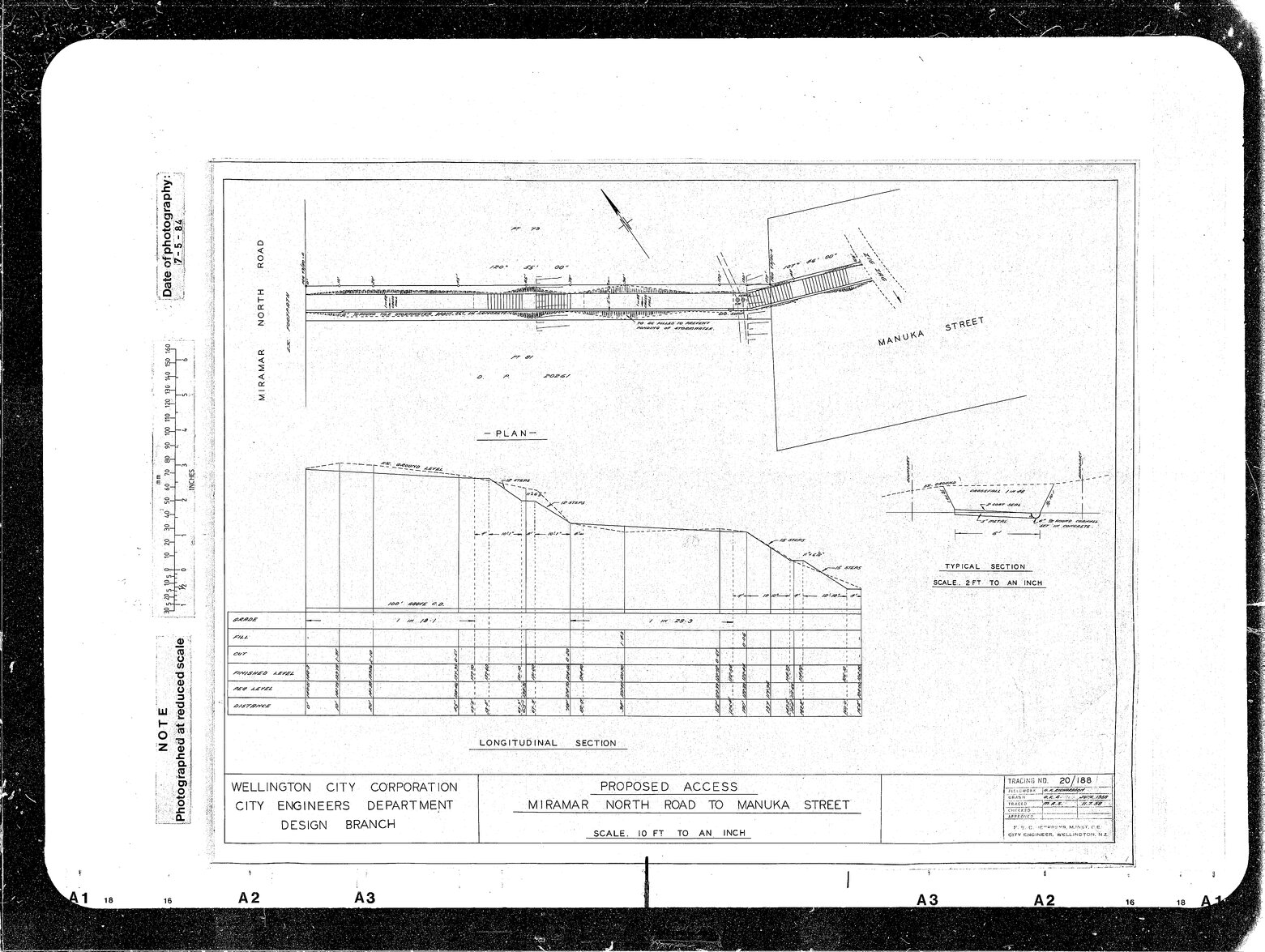 Miramar North Road, Access to Manuka Street