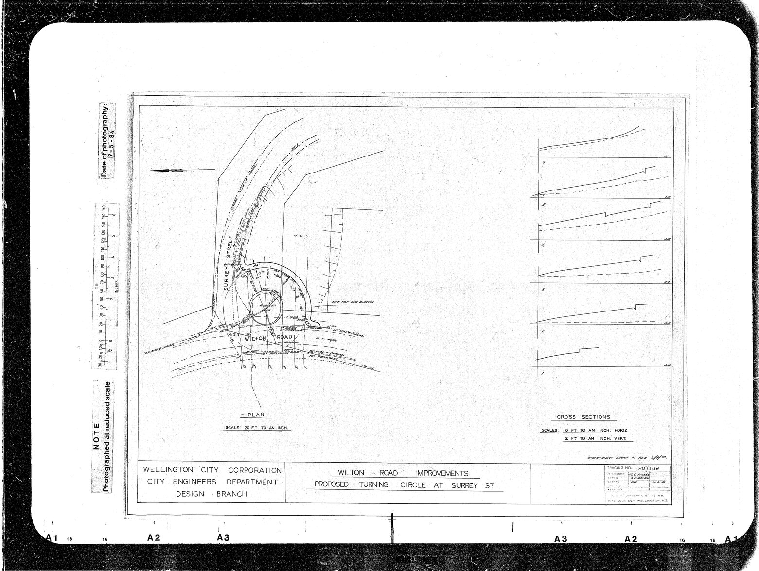 Wilton Road Improvements, Turning Circle at Surrey Street