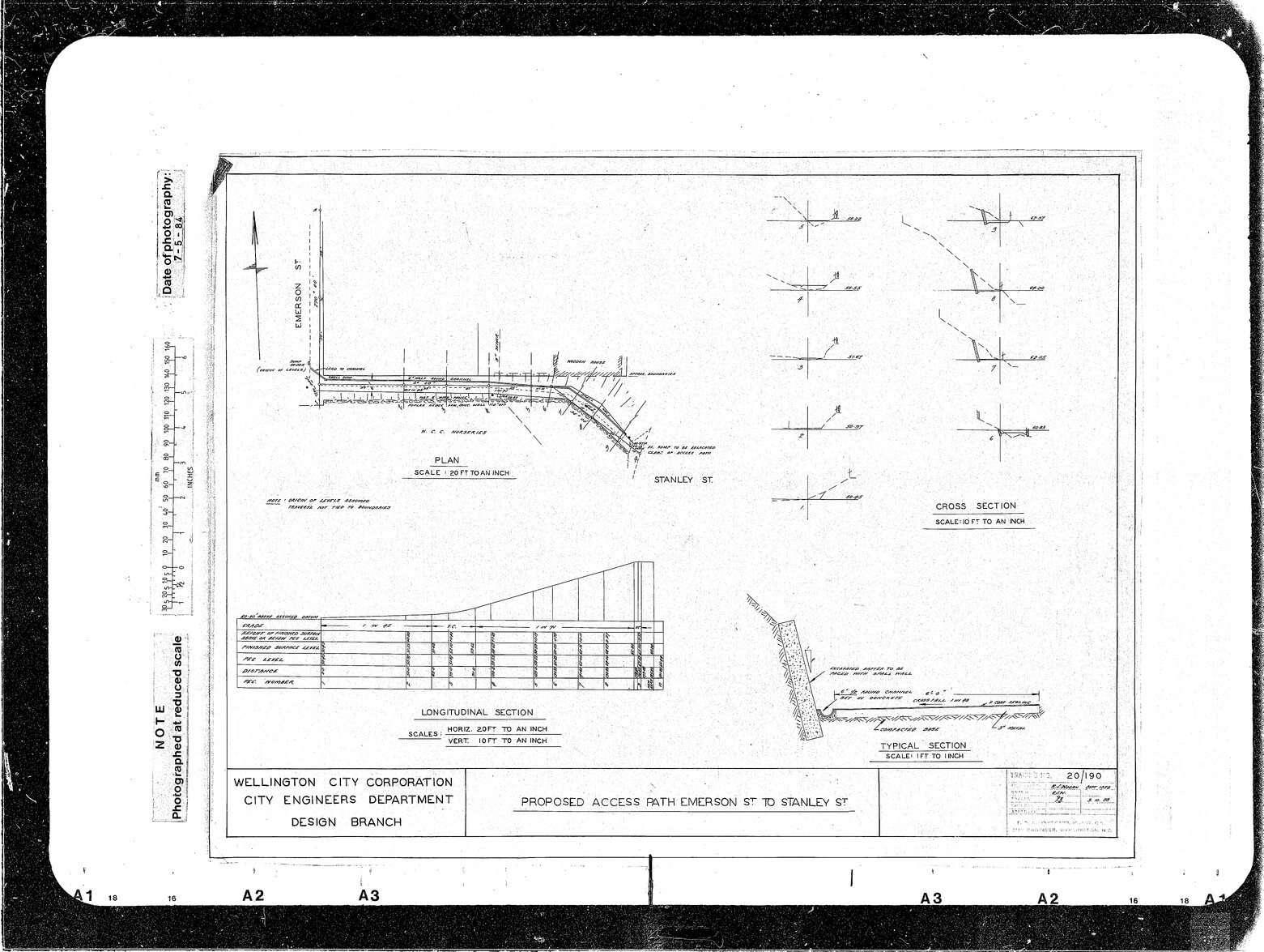 Proposed Access Path Emerson Street to Stanley Street