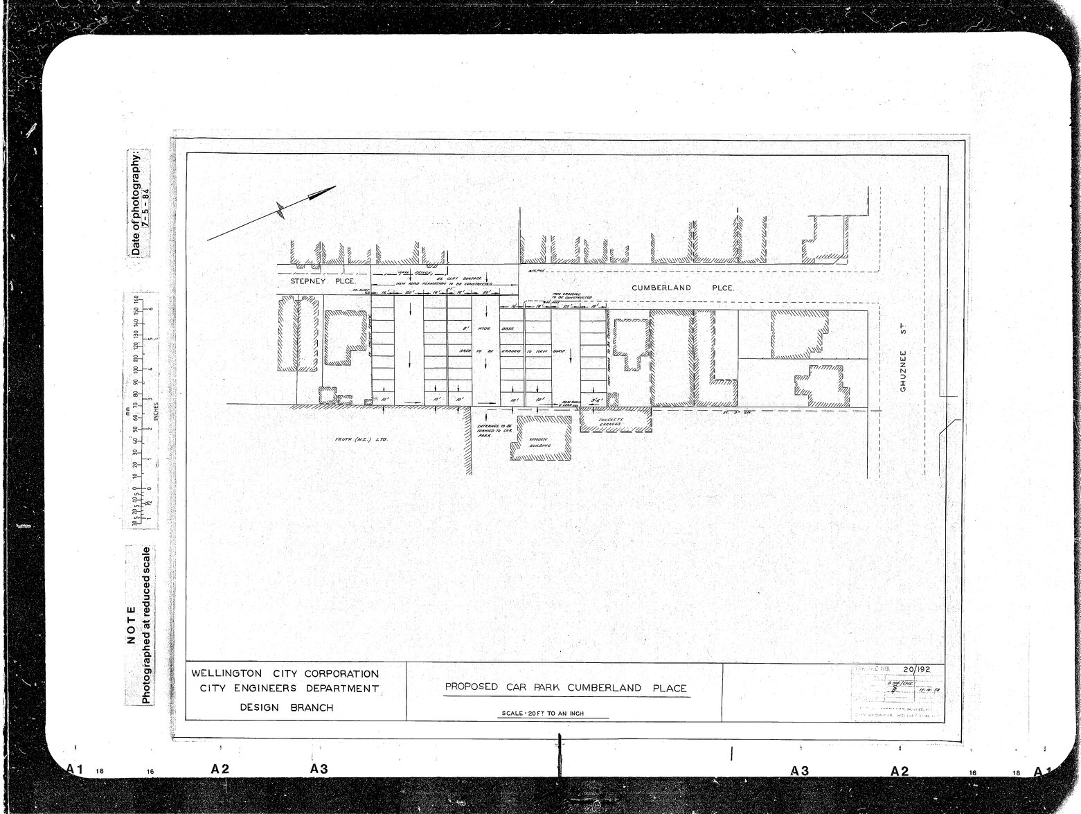 Cumberland Place, Proposed Car Park