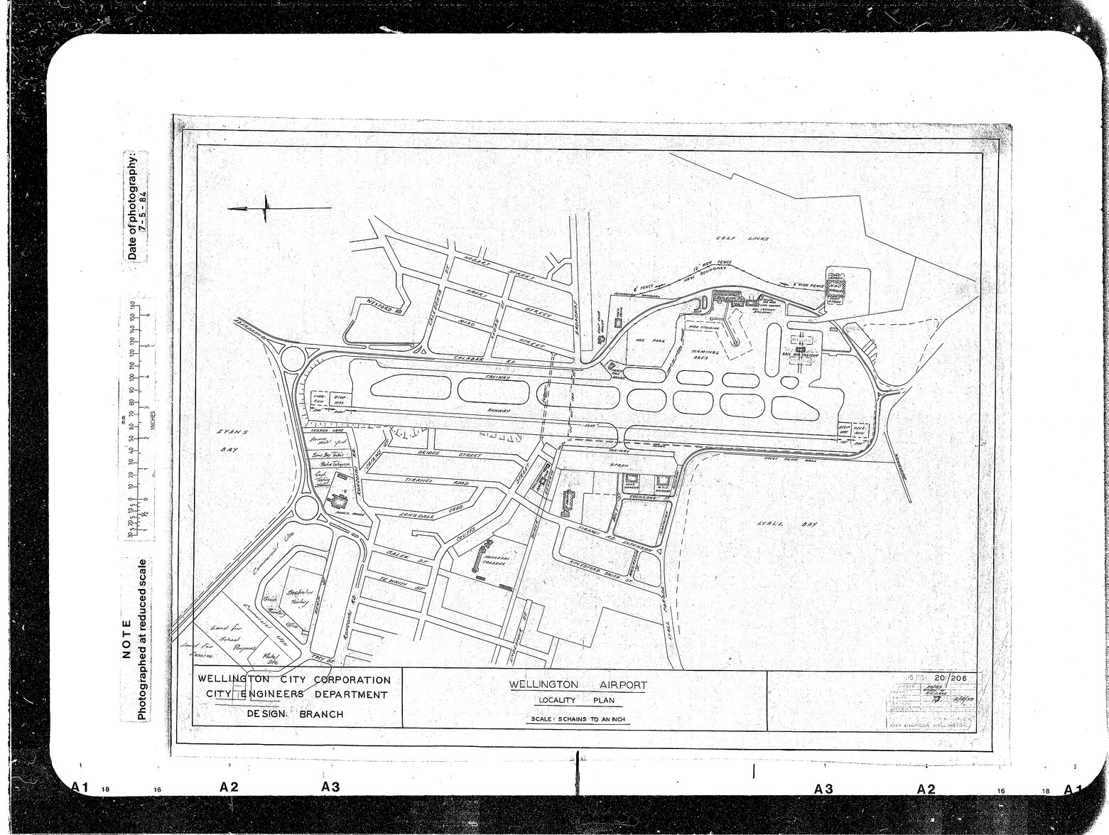 Wellington Airport, Locality Plan, from 20/183 &amp; revised parks