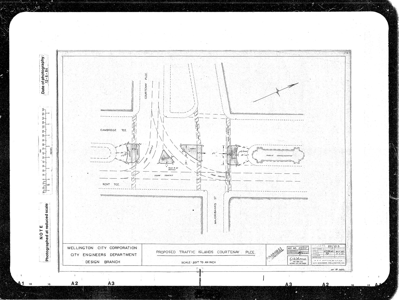 Courtenay Place, Proposed Traffic Islands