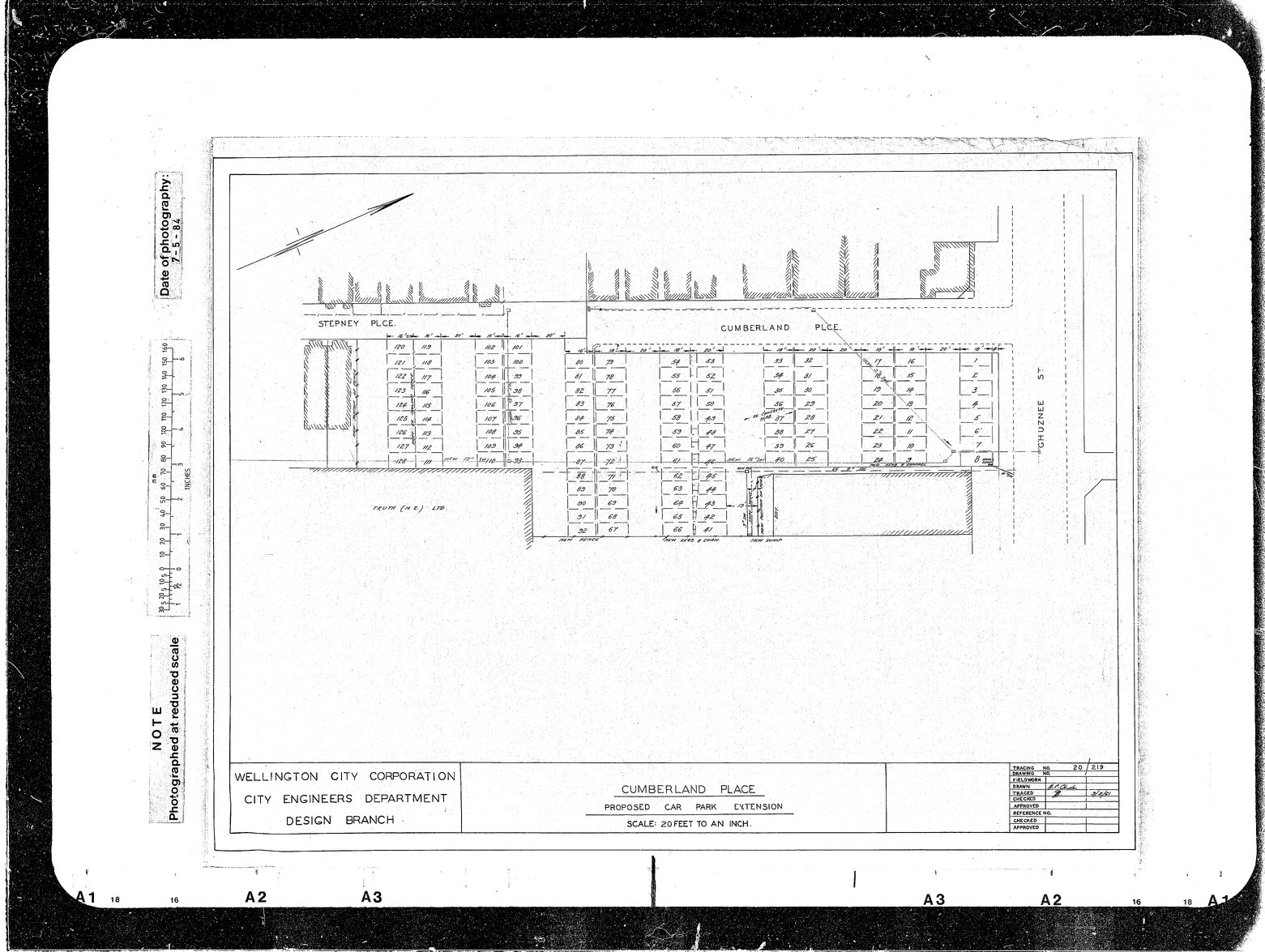 Cumberland Place, Proposed Extension Car Park