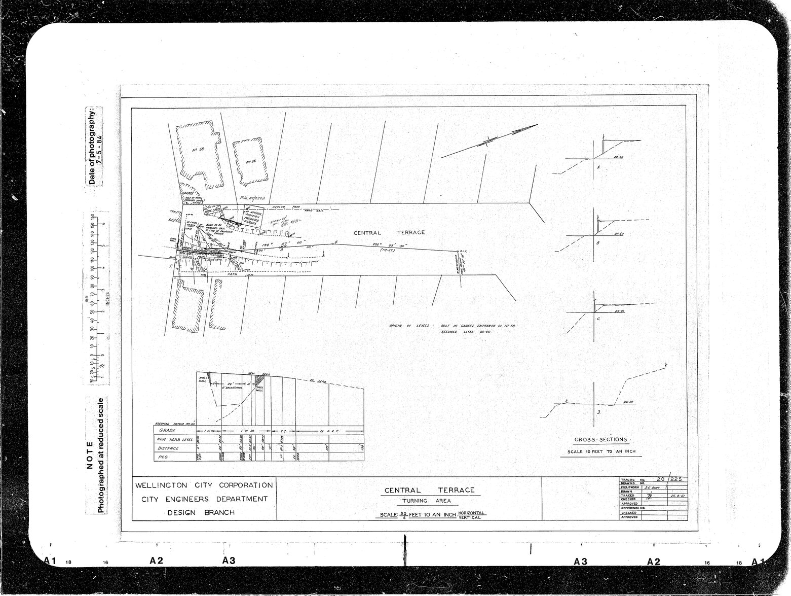 Central Terrace, Turning Area