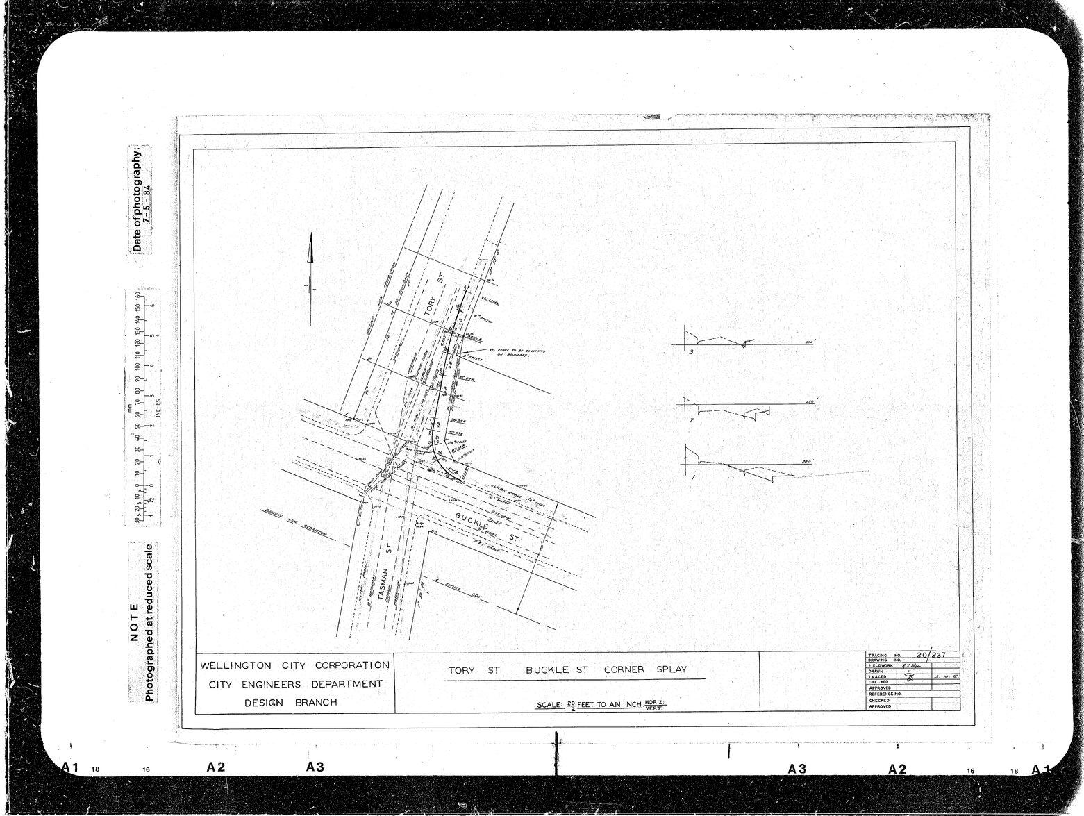 Tory Street, Buckle Street Corner Splay