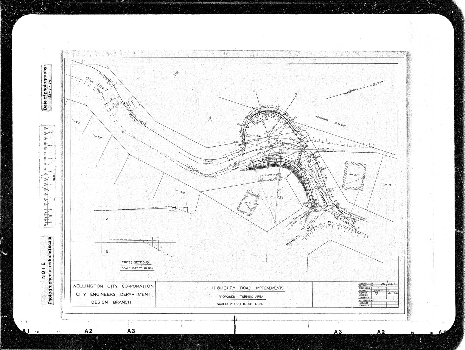 Highbury Road Improvements, Proposed Turning Area