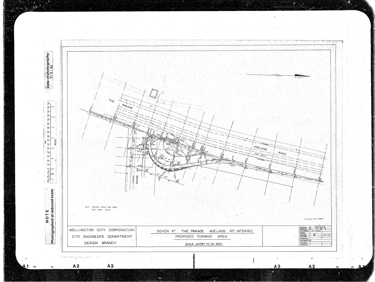 Dover Street, The Parade, Adelaide Intersections, Proposed Turning Area