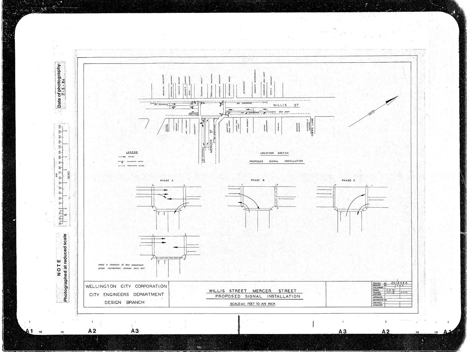 Willis Street, Mercer Street Proposed Signal Installation, 1 of 4