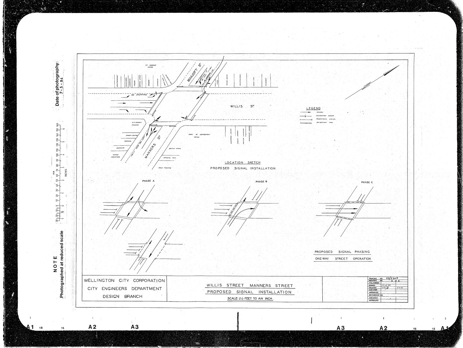 Willis Street, Manners Street, Boulcott Street, Proposed Signal Installation, 1 way Street Operation, 4 of 4