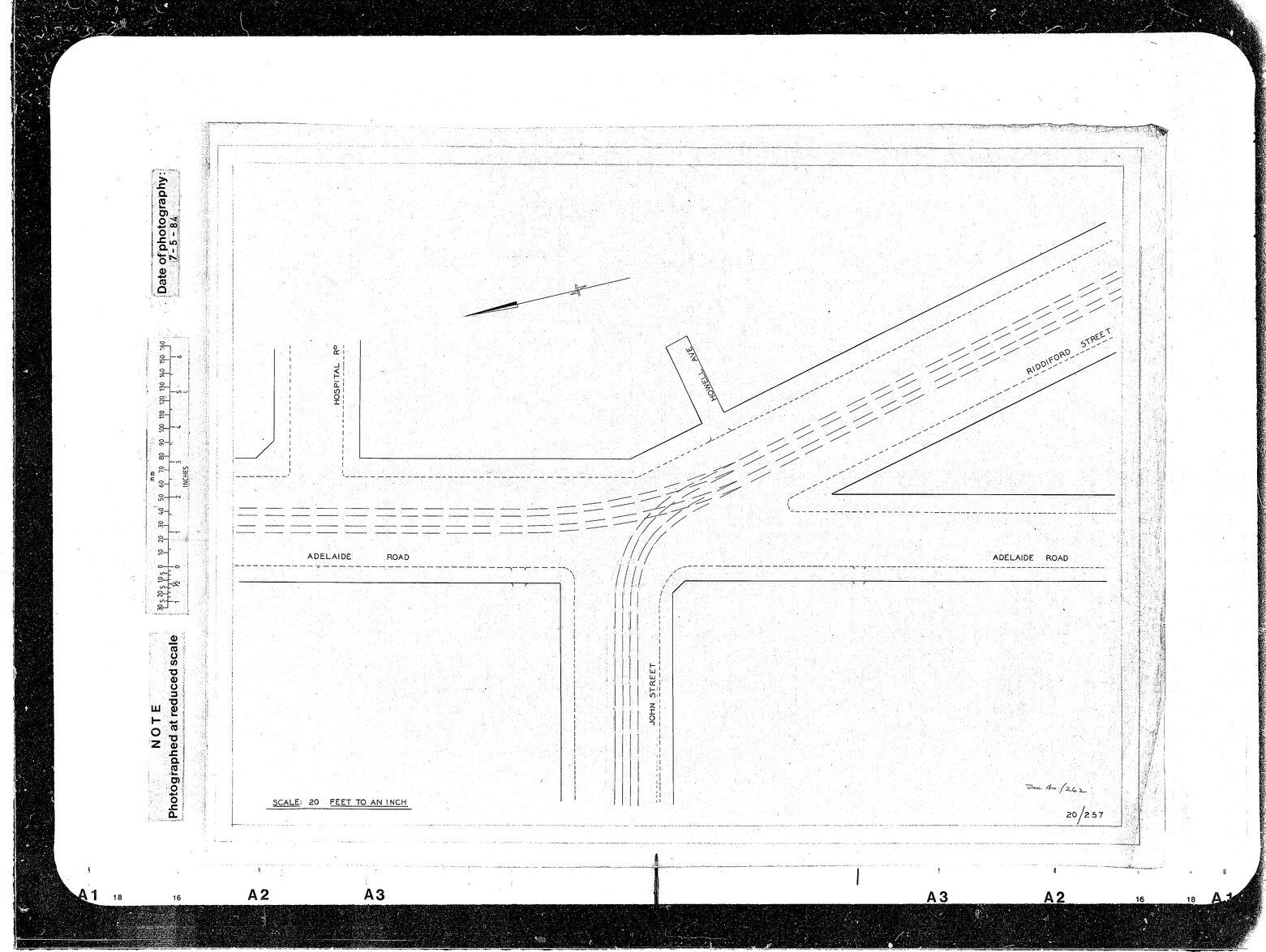 Adelaide Road, Riddiford Street, &amp; John Street Intersection, Basic Plan, Drawing 1