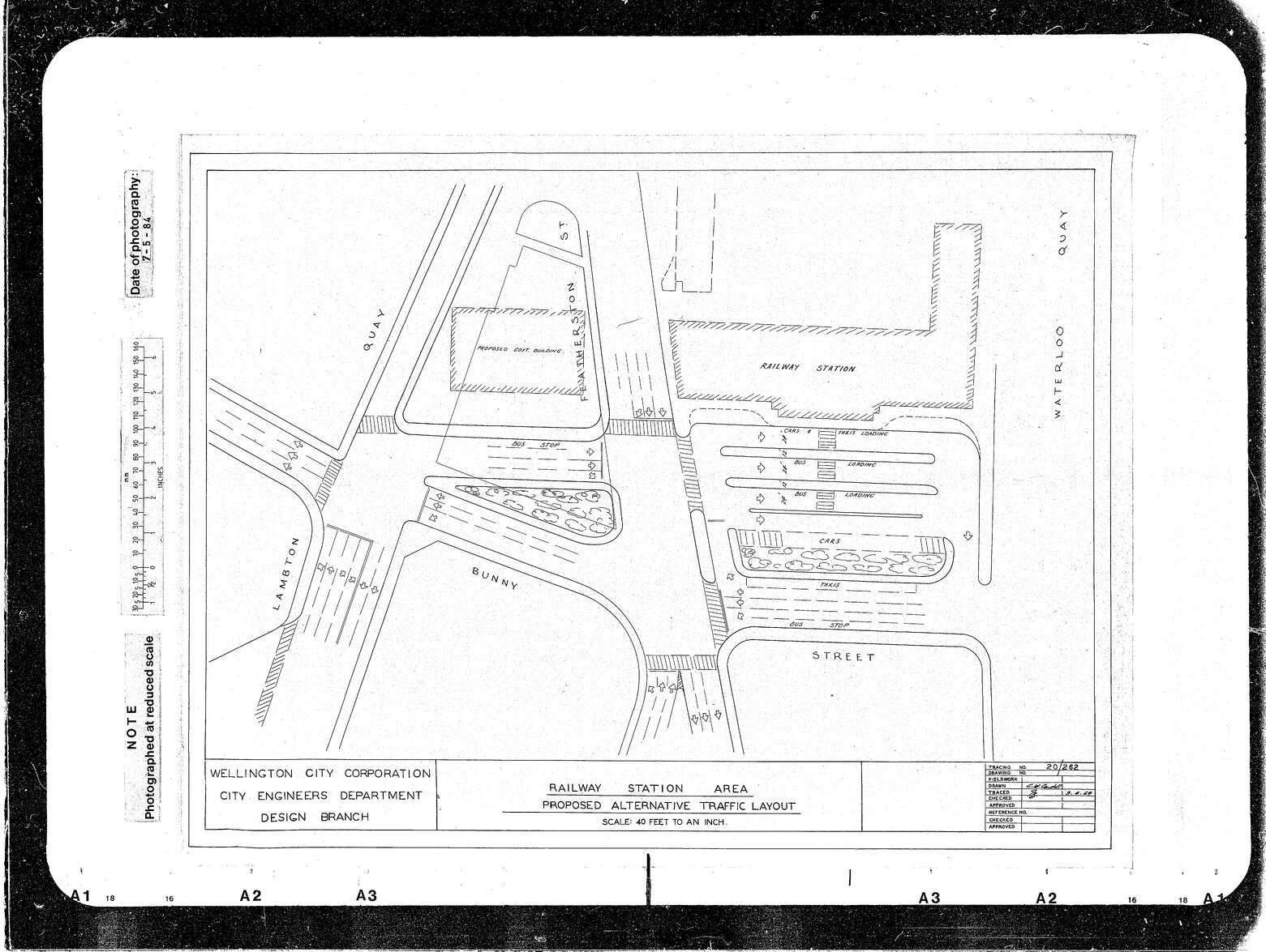 Railway Station Area, Proposed Alternative Traffic Layout