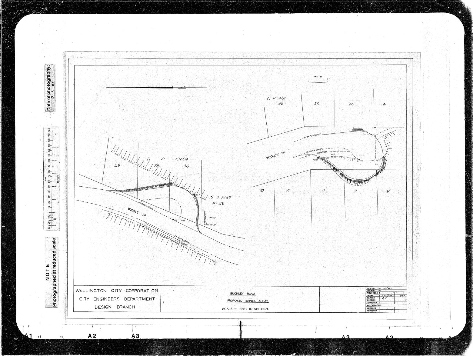Buckley Road, Proposed Turning Area