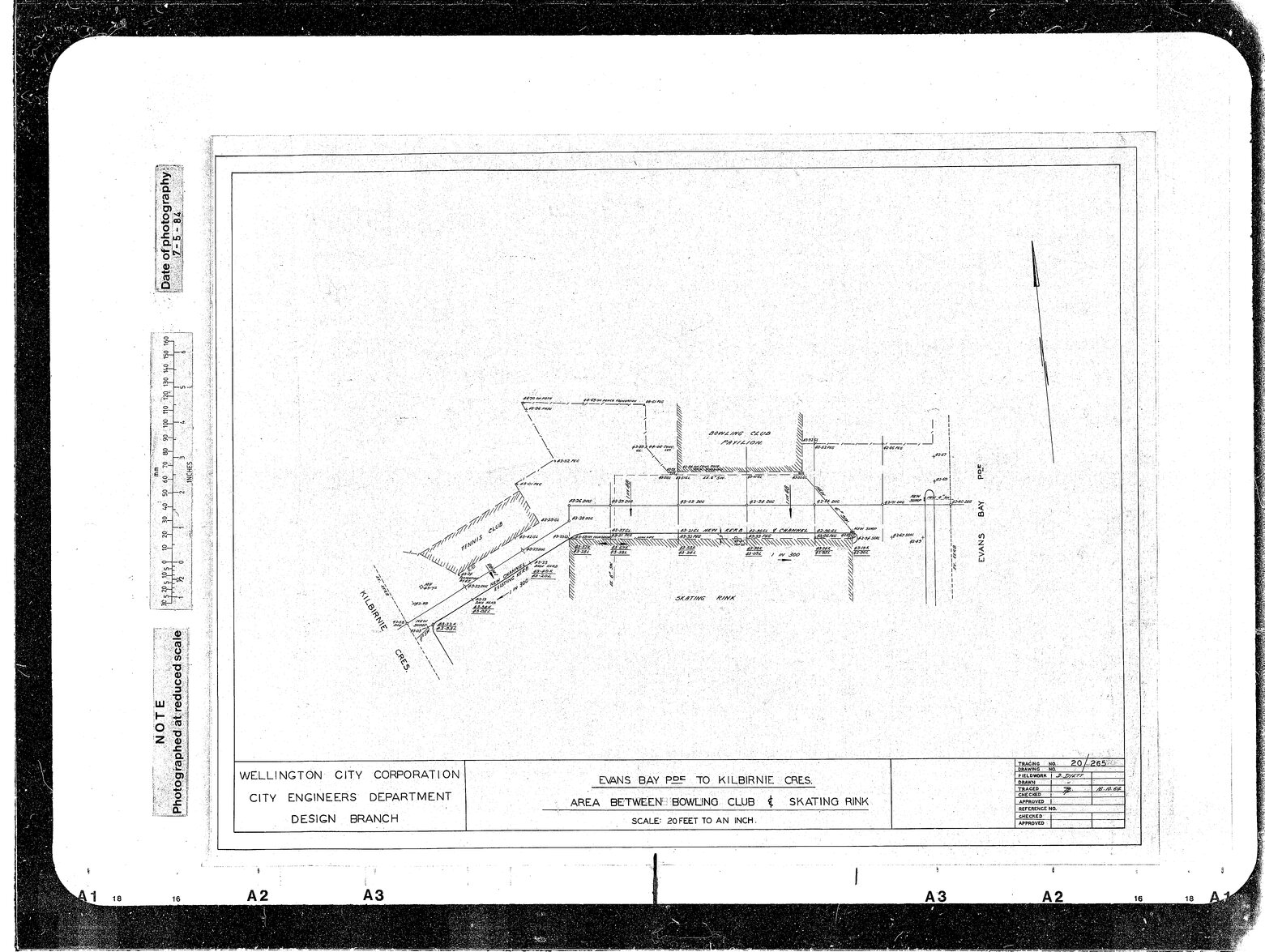 Evans Bay Parade, Kilbirnie Crescent, area between Bowling Green &amp; Skating Rink