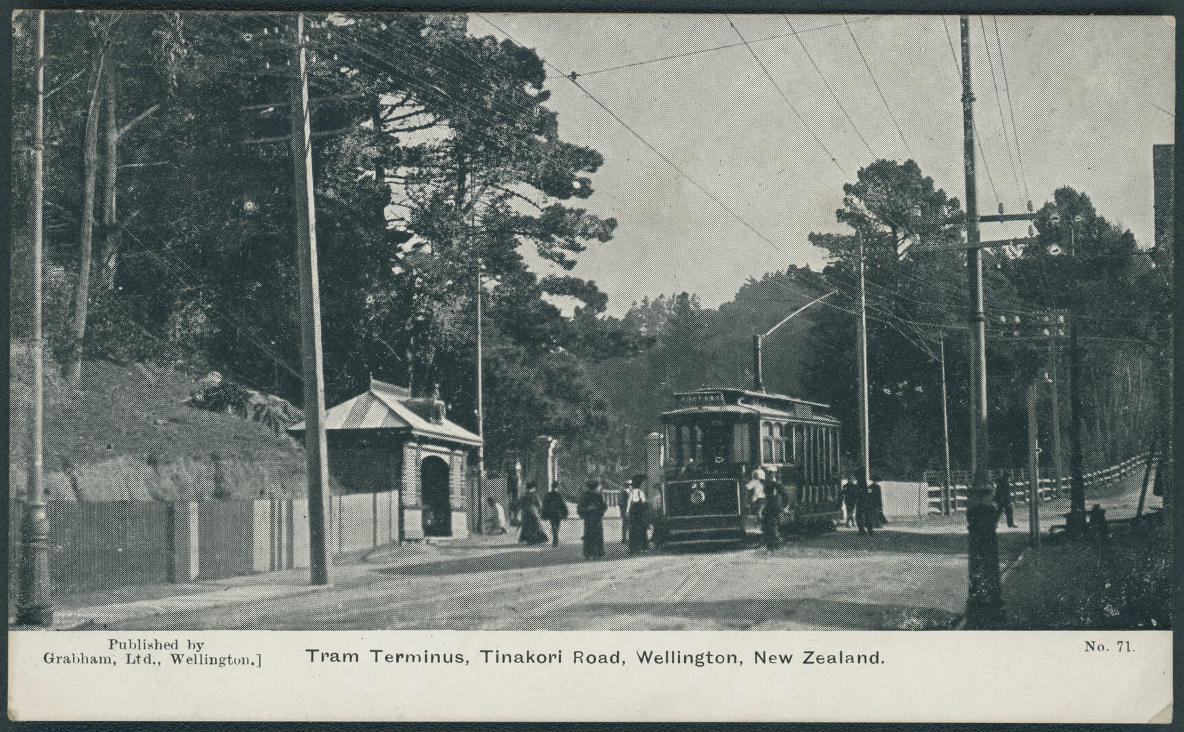 Tram Terminus, Tinakori Road, Wellington, New Zealand