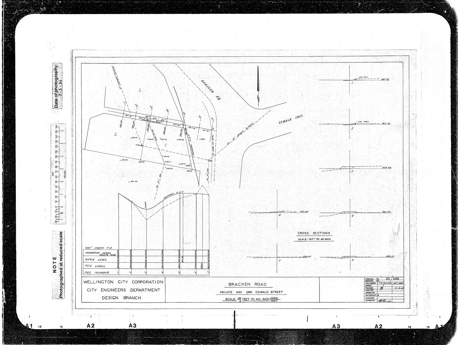 Bracken Road, Private Way opposite Oswald Street
